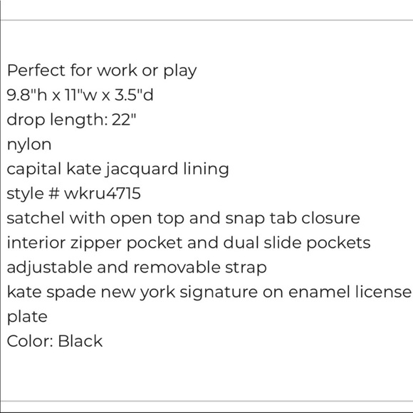 Kate spade road Wilson alys - Picture 5 of 5